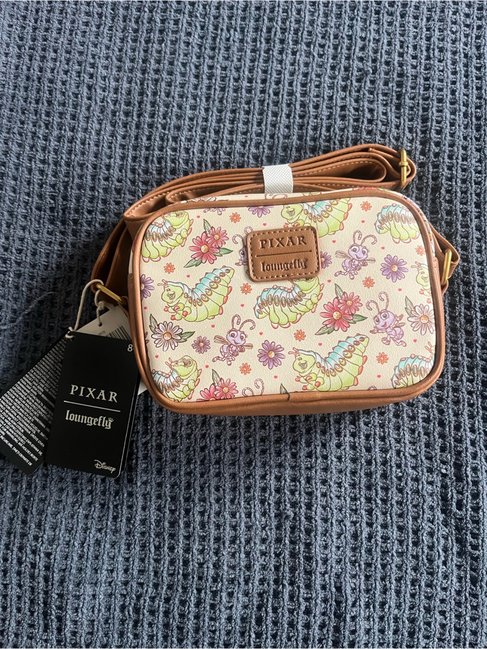 Loungefly Tan Crossbody Bag a bugs life